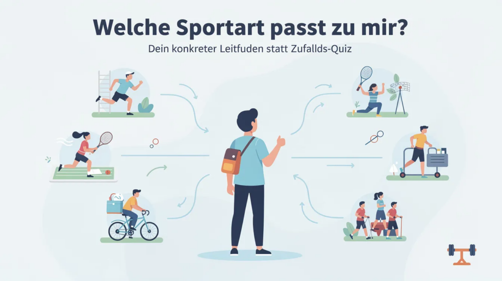 Welche Sportart passt zu mir? Dein konkreter Leitfaden statt Zufalls-Quiz 3 Welche Sportart passt zu mir