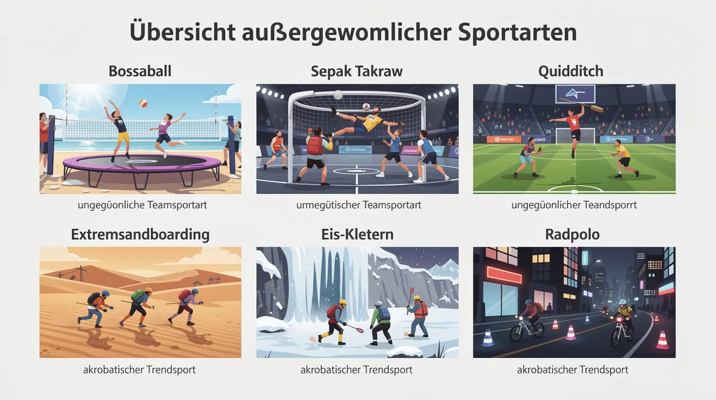 Außergewöhnliche Sportarten: Von High Heels Runs bis Kin-Ball 2 Sportarten außergewöhnlich