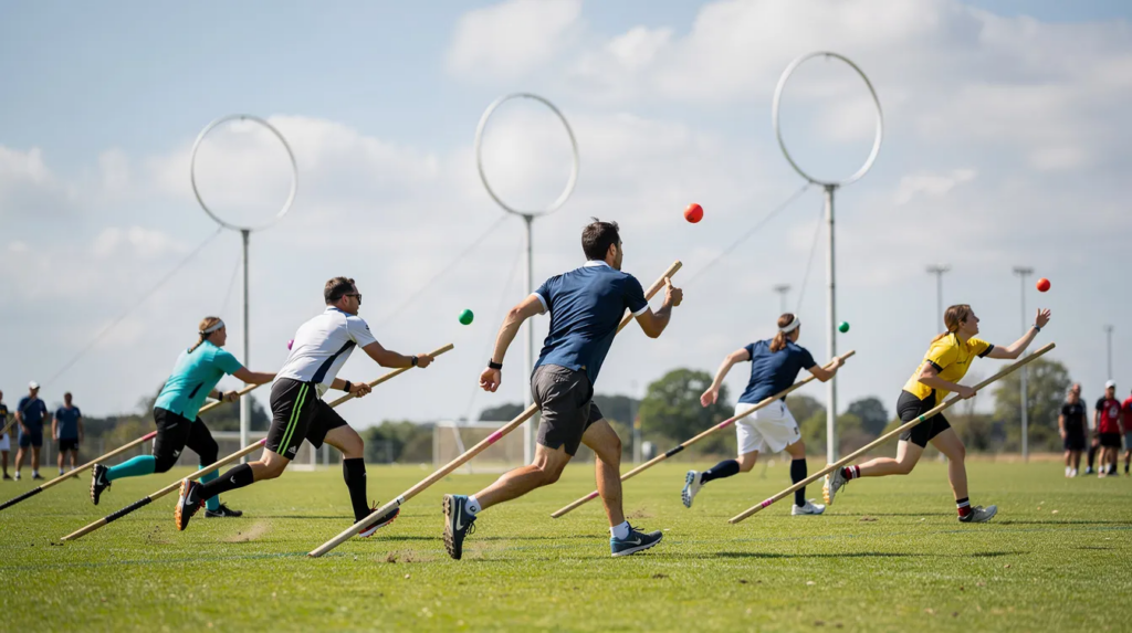 Außergewöhnliche Sportarten: Von High Heels Runs bis Kin-Ball 4 Quidditch / Quadball